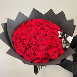 B&BA 50 Red Rose Bouquet
