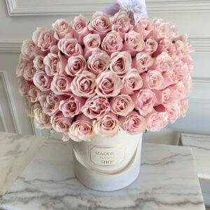 B&BA 50 Light pink Rose Box