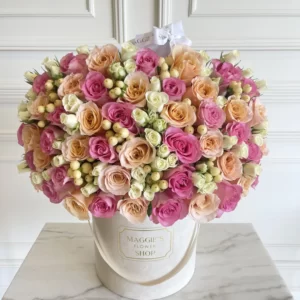 B&BA Sweet Shimmer Rose Box